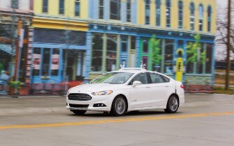 Fusion Hybrid Research Vehicle at Mcity